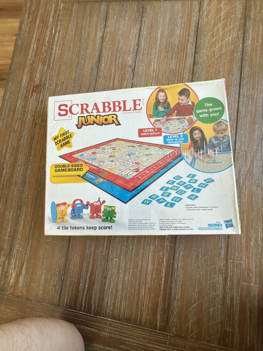 Hasbro Scrabble Junior Crossword Game
