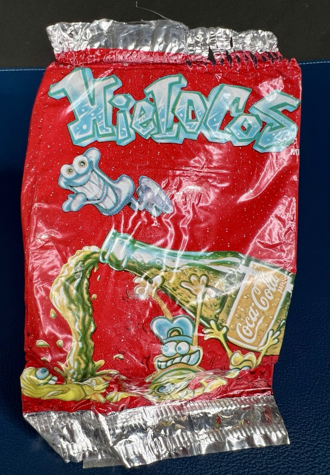 Hielocos Coca-Cola Crazy Bones GoGos Series 1 Red Rare Sealed Variant Pack 1990s