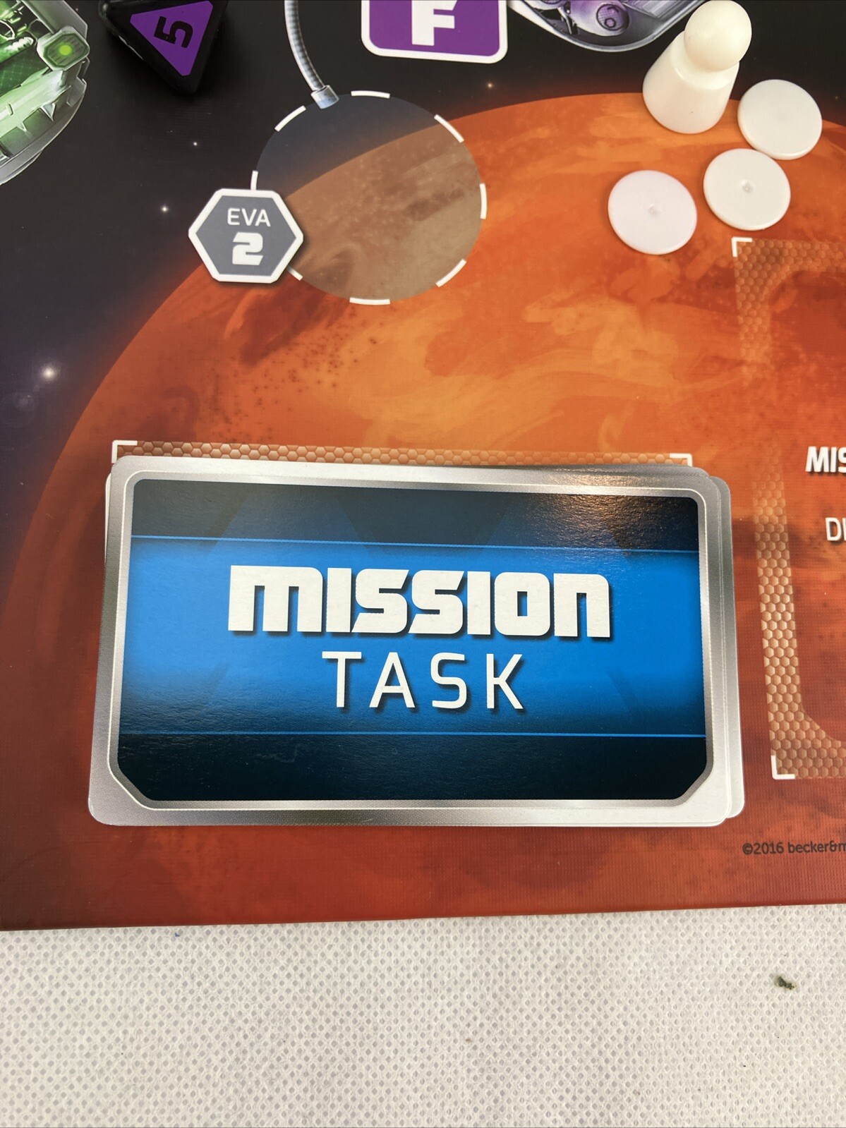 Mission Critical: Mars Cooperative Space Adventure BoardGame Talking Computer