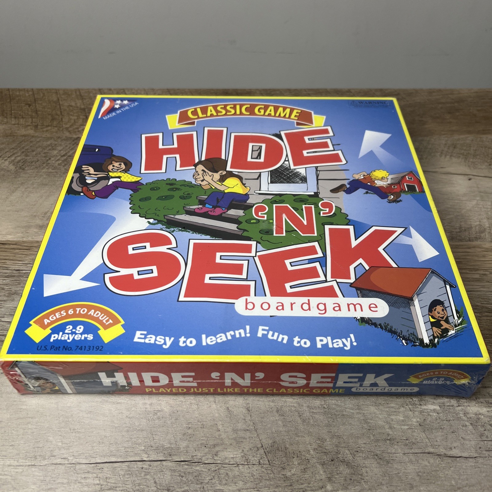 Vintage Ideal Toy Co 1967 Hide N’ Seek Childrens Board Game Complete Original