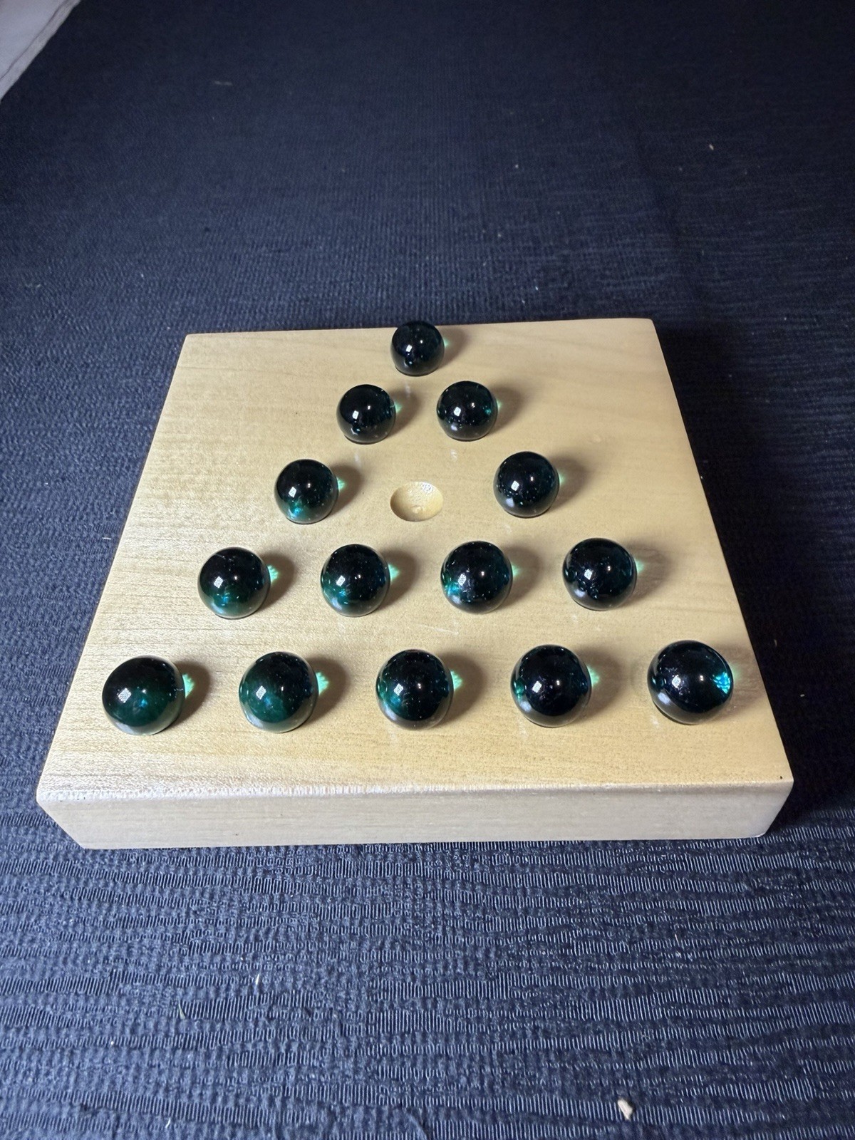 Channel Craft – TRIANGLE SOLITAIRE TRAVELER – Wooden Game