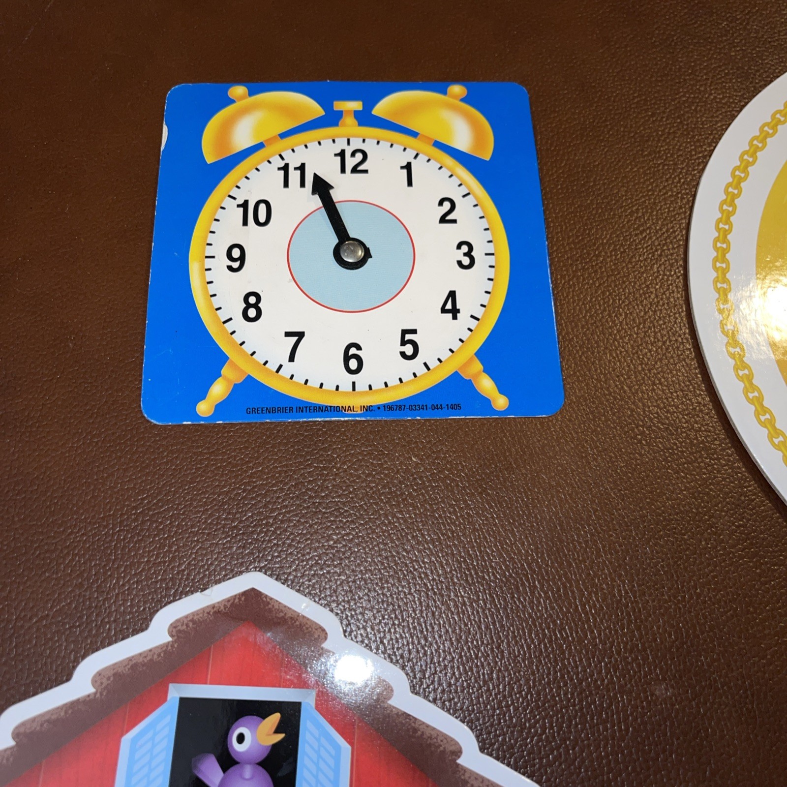 eeBoo Time Telling Game – Colorful Educational Board Game