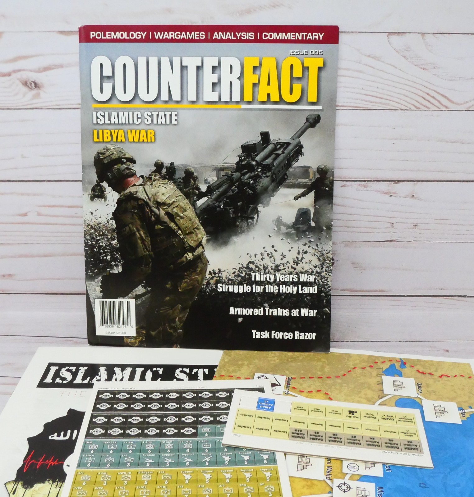 OSS One Small Step Counterfact 5, Islamic State: The Coming Libya War, Unpunched