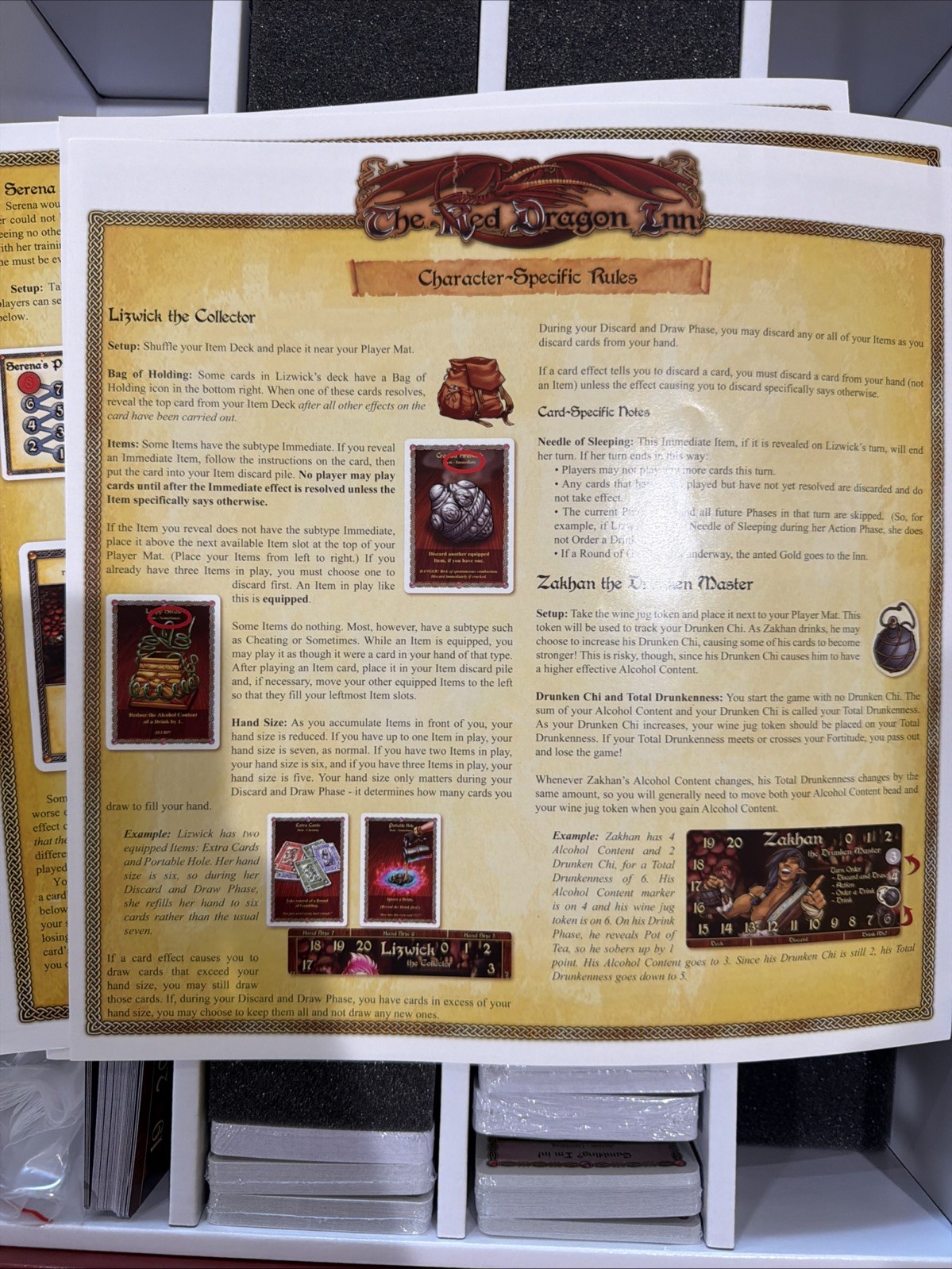 The Red Dragon Inn 5: The Character Trove AND MORE INSIDE Board Game