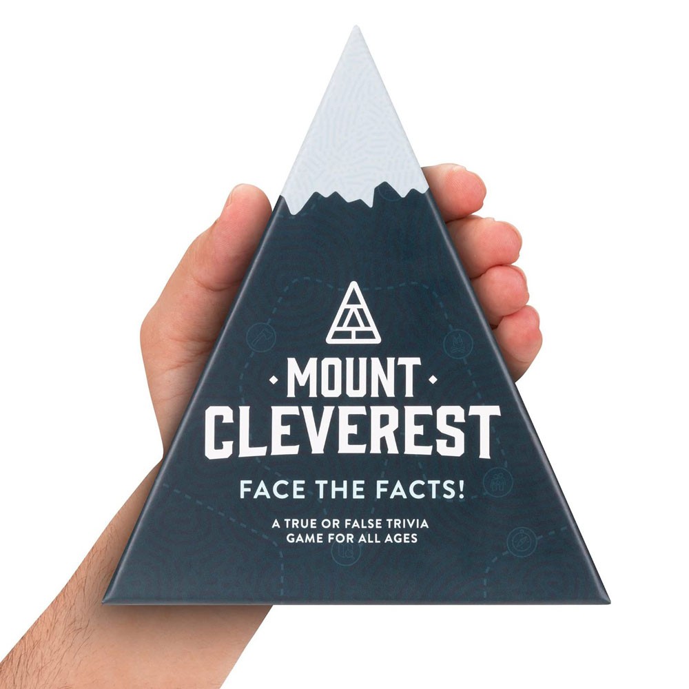 MOUNT CLEVEREST Trivia Game – True or False, Fun Family Travel Game AE