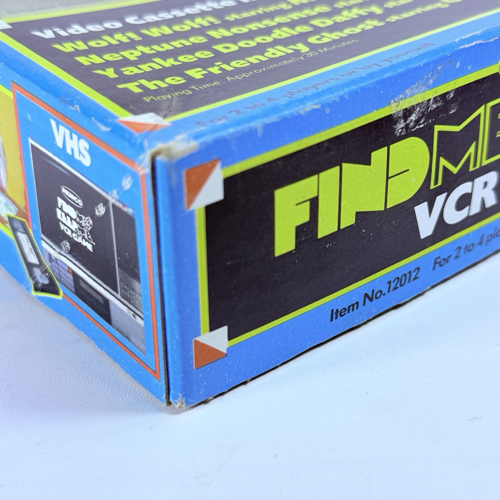 Find Me Keep Me VCR Game Remco Complete Rare Vintage VHS Board Game #12012 1986