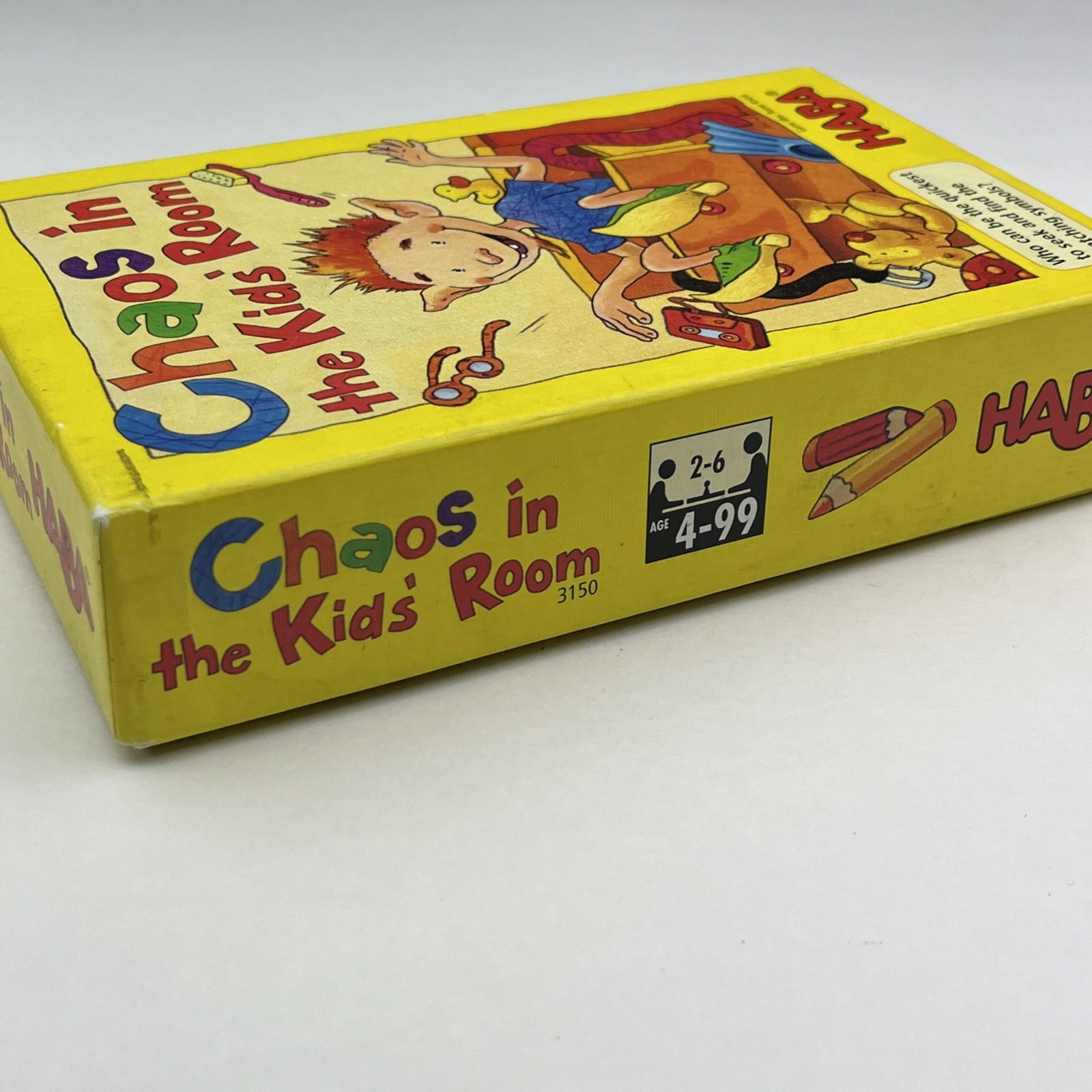 HABA Chaos in the Kids’ Room 2006 Children’s Tile Matching Game Germany COMPLETE