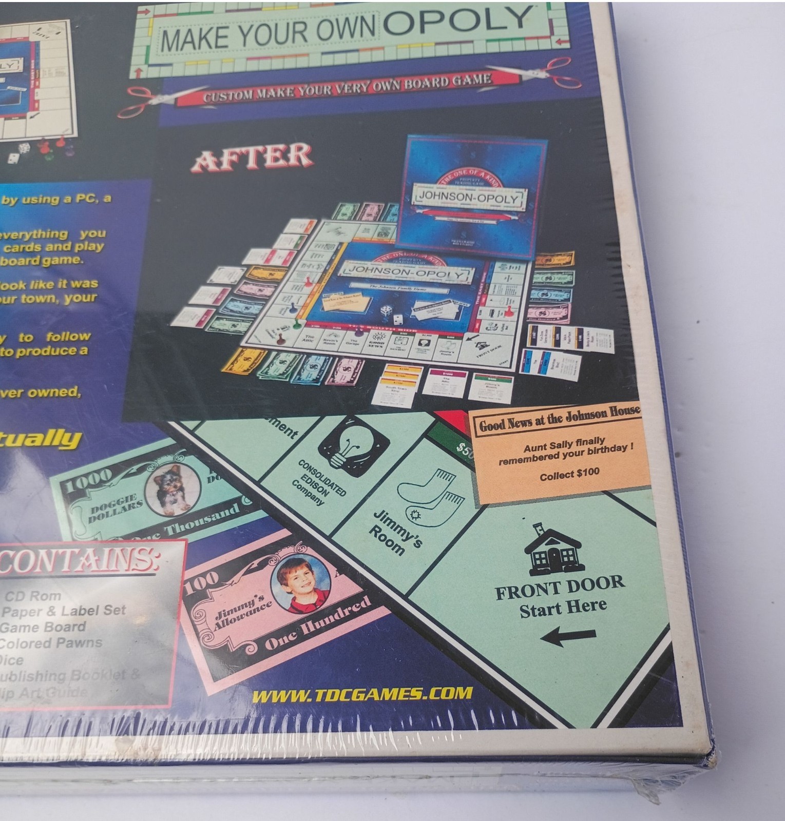 Monopoly Make Your Own Opoly The Vintage Board Game TDC Games