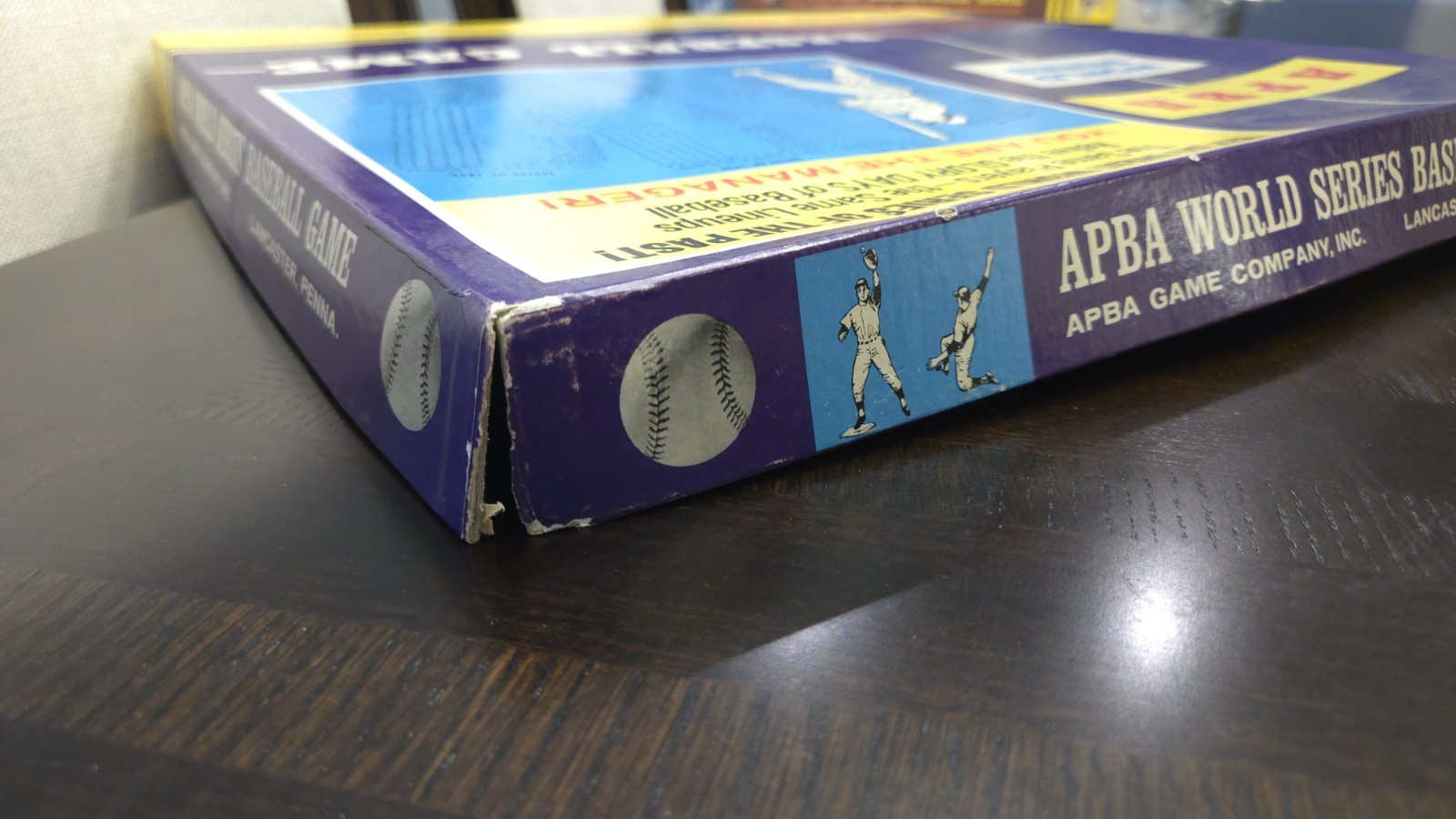 Vintage APBA World Series Baseball Game Complete 12 Teams + 1941 Flyer Ephemera