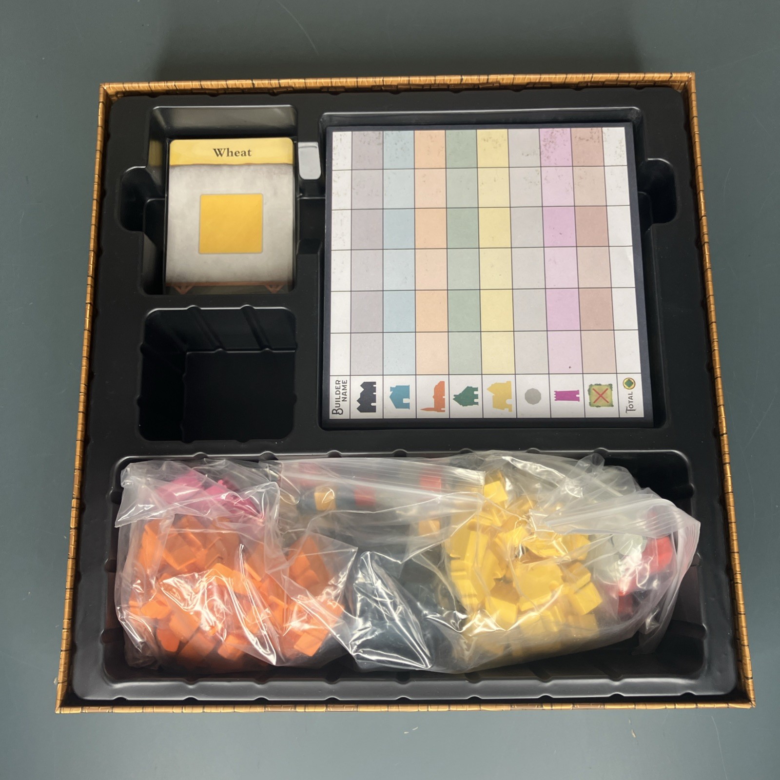 Tiny Towns Board Game AEG Peter McPherson New Open Box Sealed Pieces