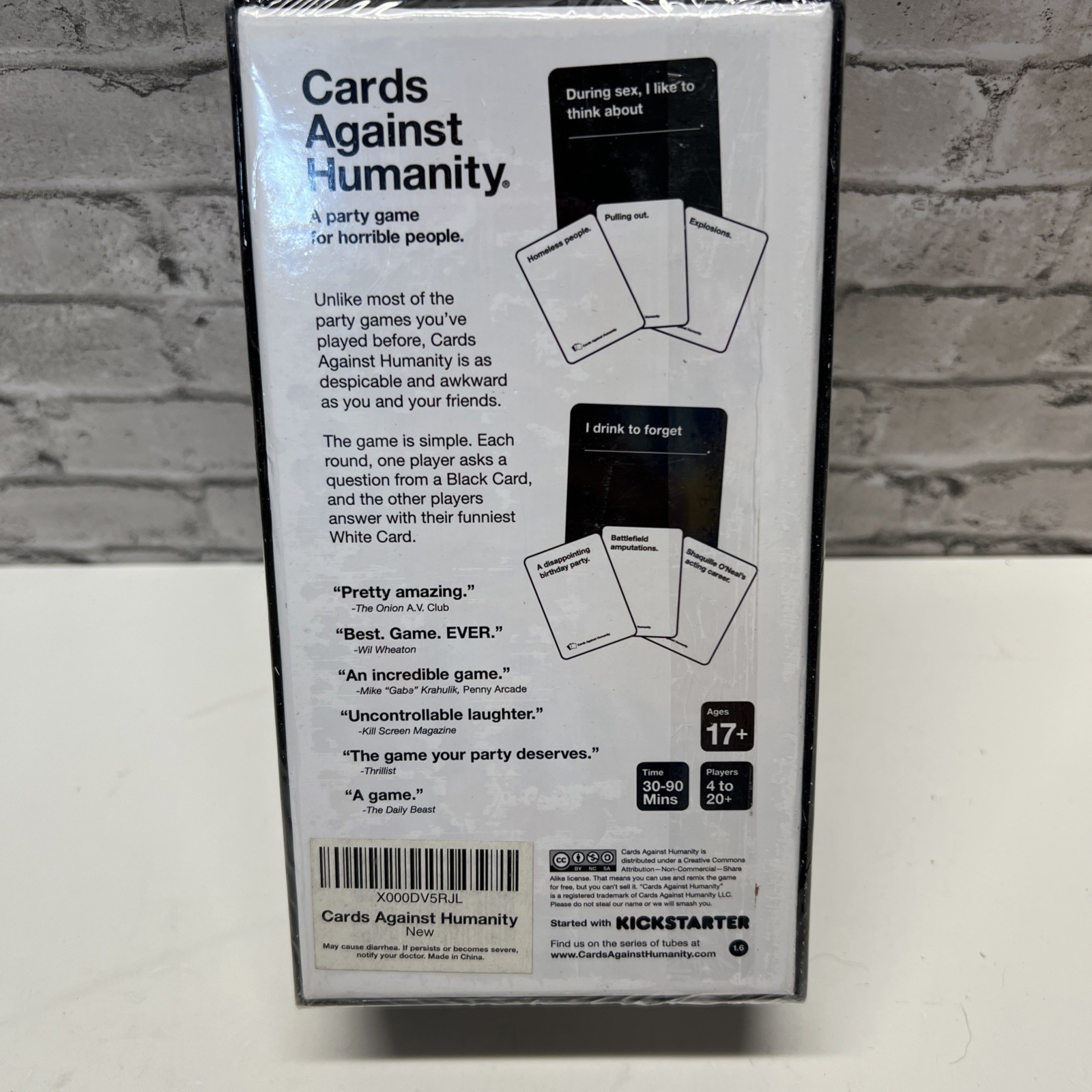 Cards Against Humanity Base Game Starter Box Full Set