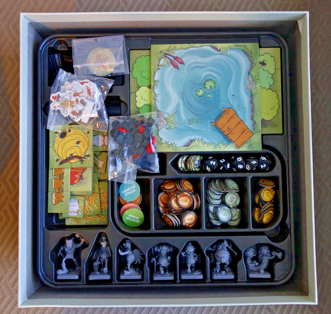 Panic Roll Board Game Townsfolk Tussle (Kickstarter Spectacular 2nd Box EX/NM