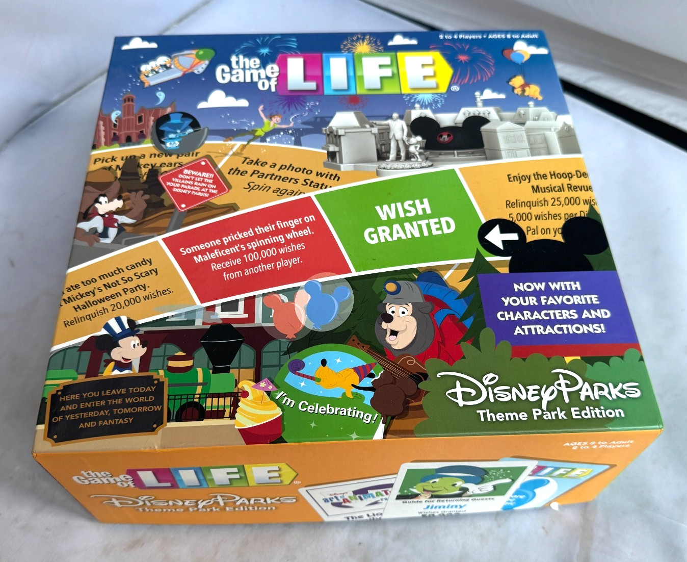 The Game of Life Disney Parks Theme Park Edition 2020 Parks COMPLETE RARE