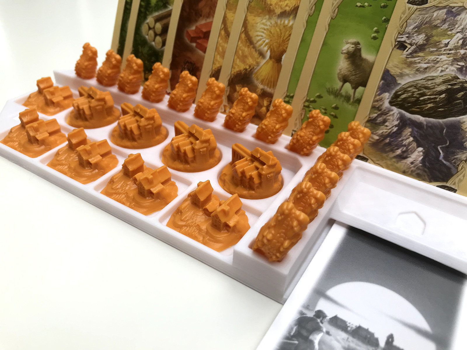 Siedler von Catan Upgrade, Halter und Organizer für Spielmaterial