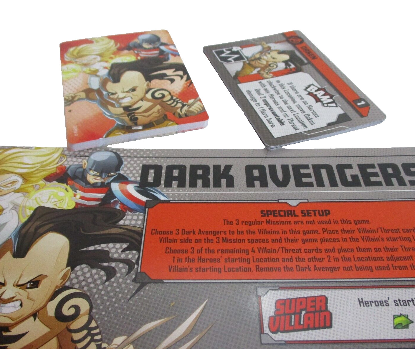 MARVEL UNITED: Multiverse DARK AVENGERS Cards NEW!!