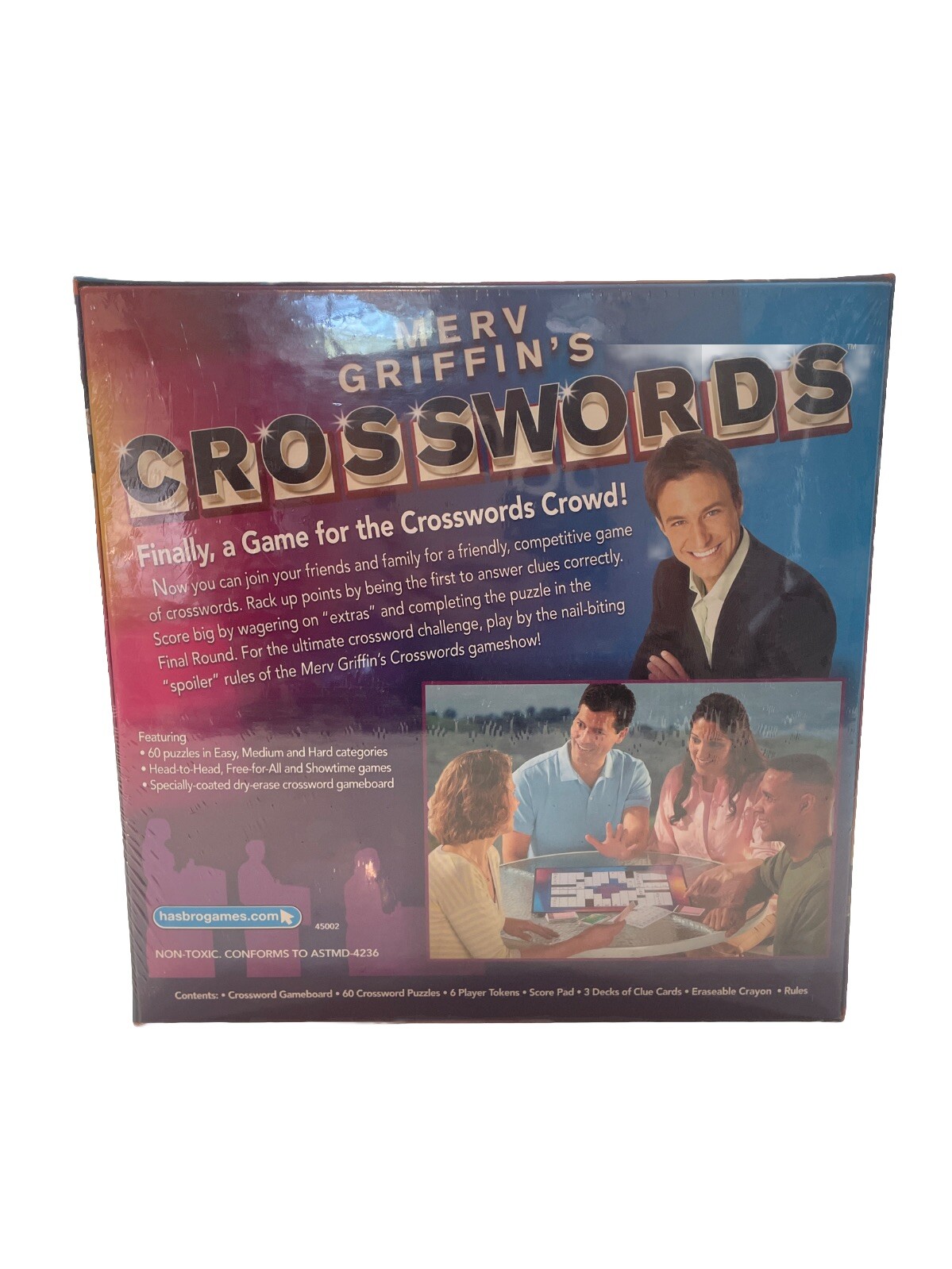New/Sealed Merv Griffin’s “Crosswords” Game by Parker Bros. – 2008 Edition