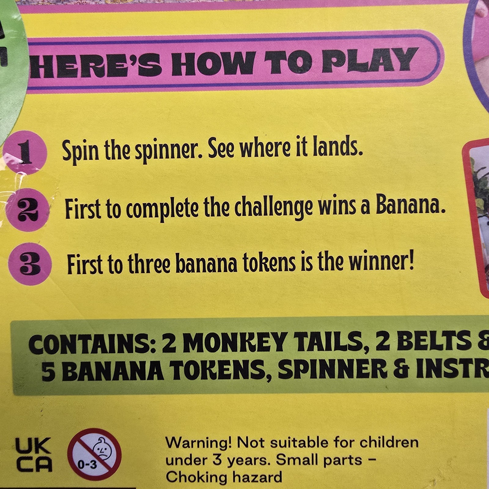 It’s Bananas! The Monkey Tail Game – Funny, Fun Party & Family Game for Kids,…