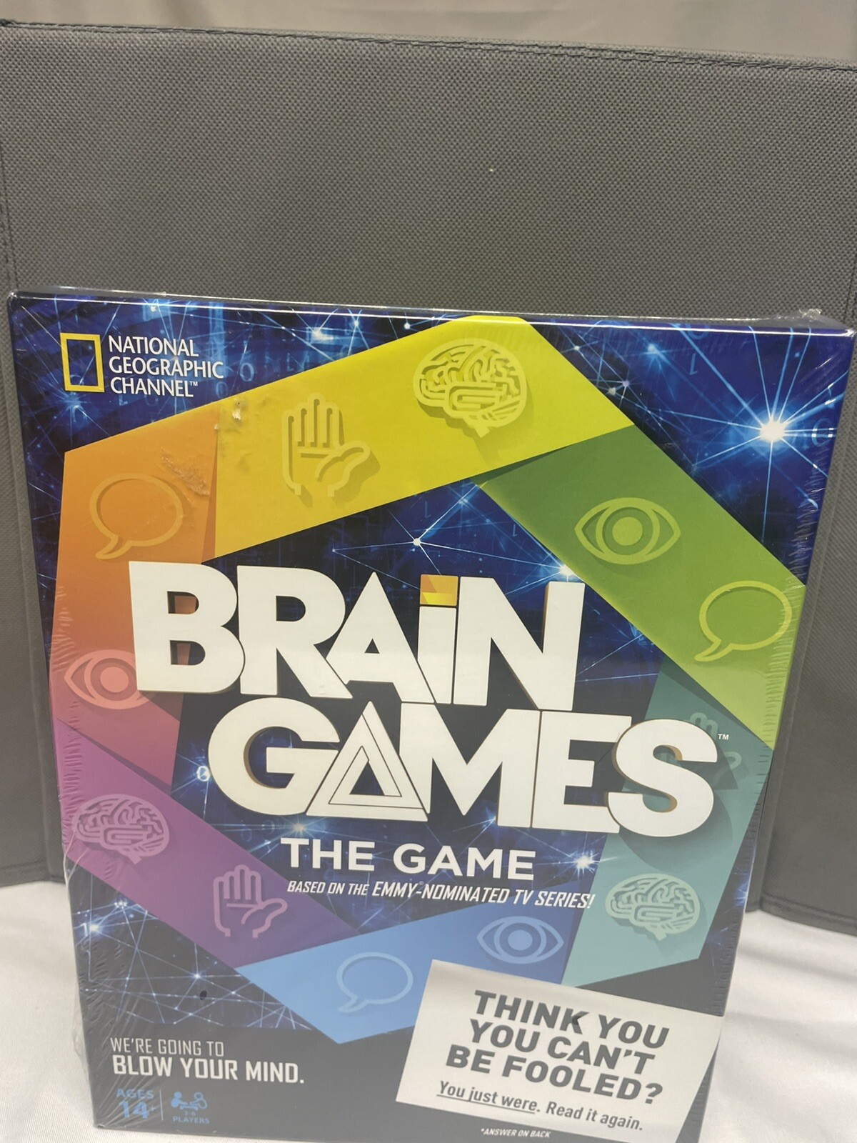 Brain Games. From The National Geographic Channel. Ages 14+ Factory Sealed