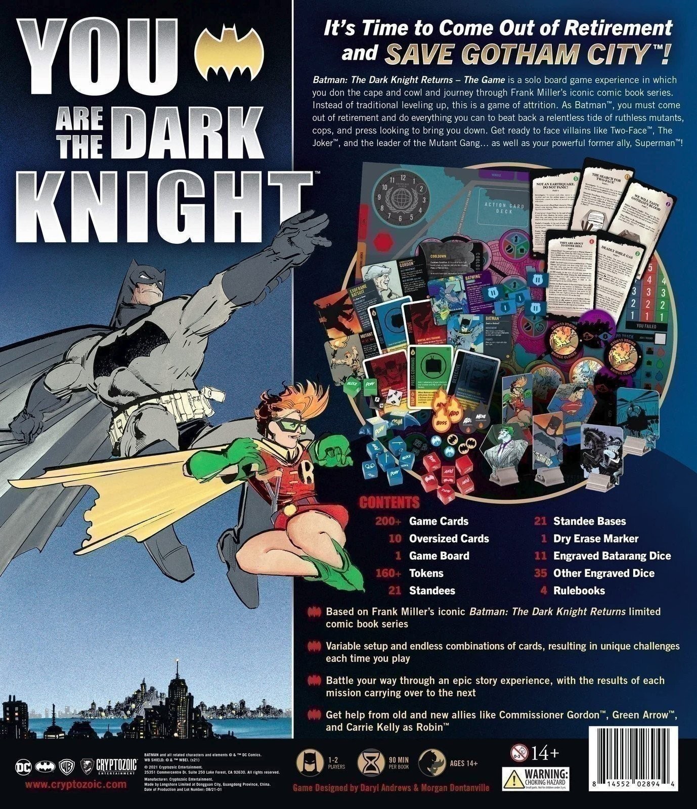 Cryptozoic Entertainment Batman: The Dark Knight Returns – The Game – Base:…