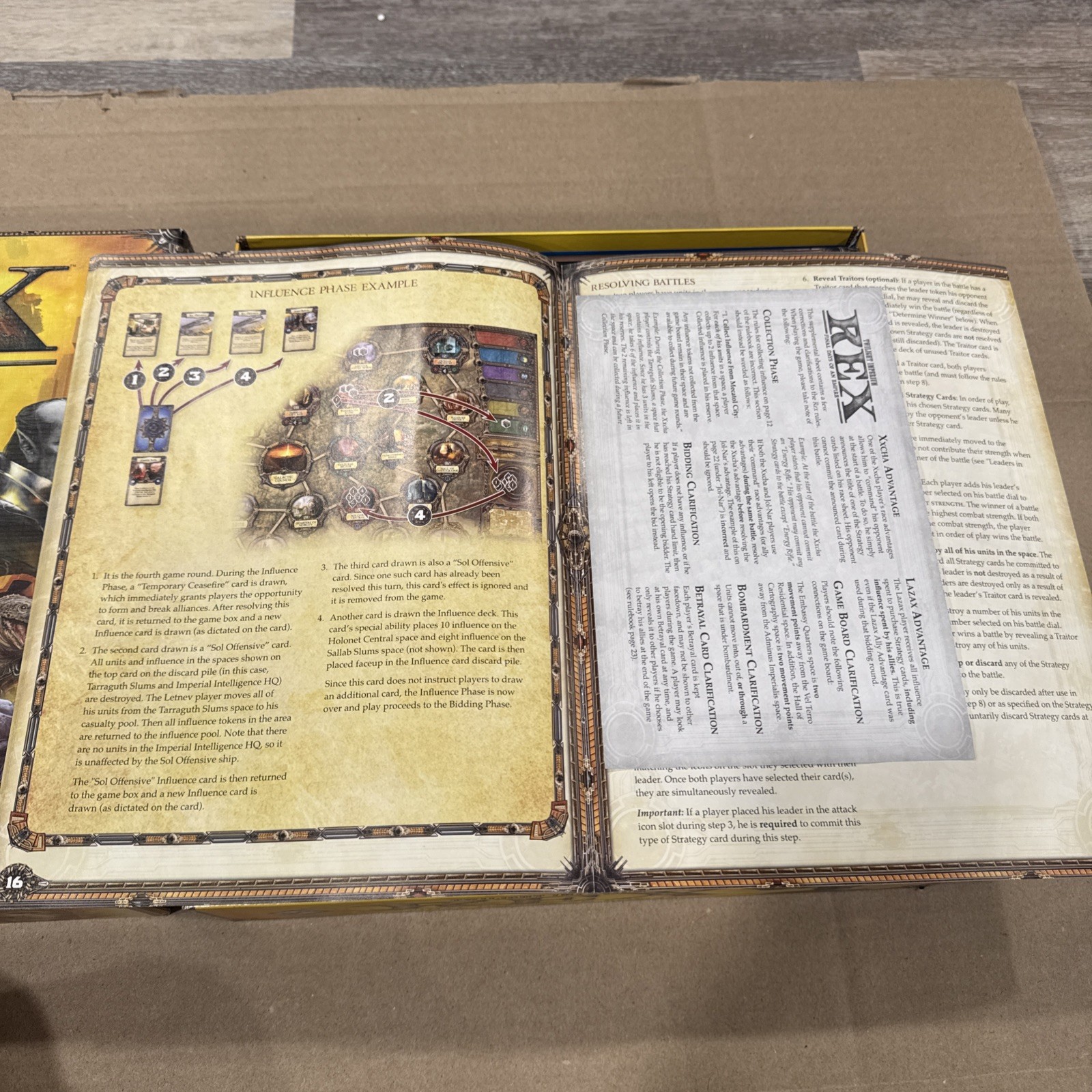 Twilight Imperium Rex Final Days of An Empire Board Game