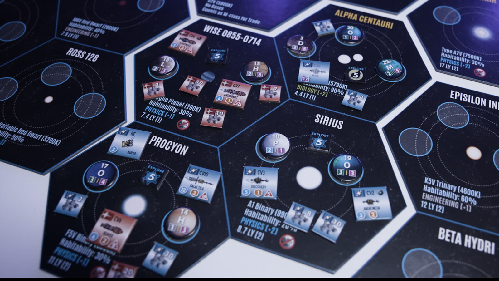 Compass Games Andrew Rader’s Stellar Horizons 2: Galactic Frontier