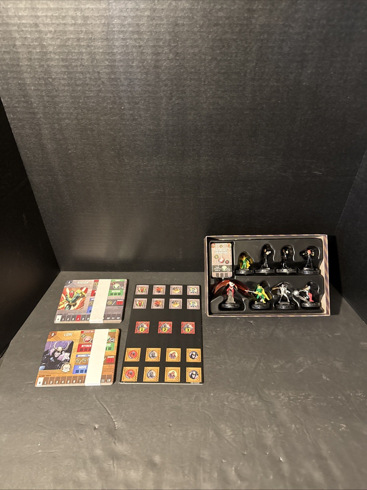 Marvel: Strike Team Avengers Initiative Expansion Great Condition See Pics 8A