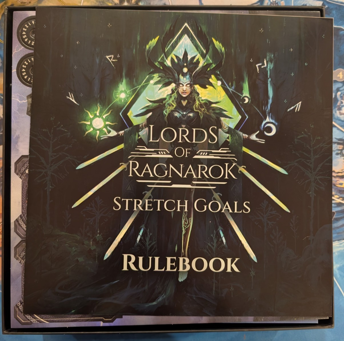 Lords of Ragnarok + Mat, Stretch goals, Terrain and Seas of Aegir.