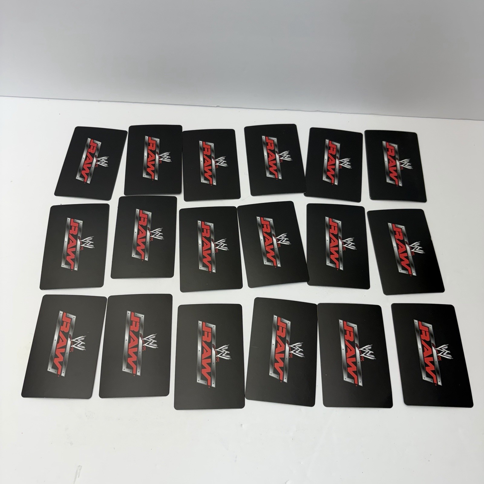 2005 wwe DVD Board Game Raw Cards Lot Of 18