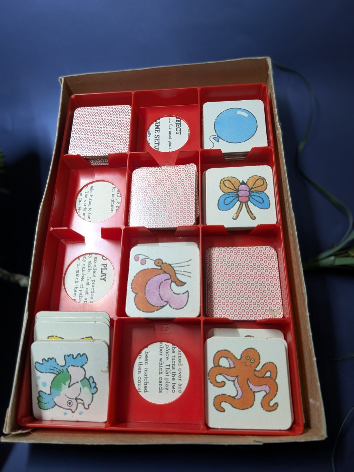Vintage 1986 Milton Bradley “The Original Memory Game”