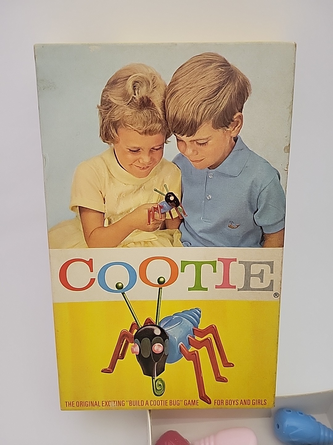 Vintage Cootie Board Game NEW & SEALED BOX Milton Bradley Original 1950s-60s NIB
