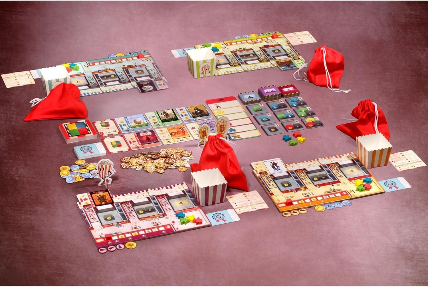 Experience Cinematic Fun with POPCORN: A Board Game of Movie Theater Management