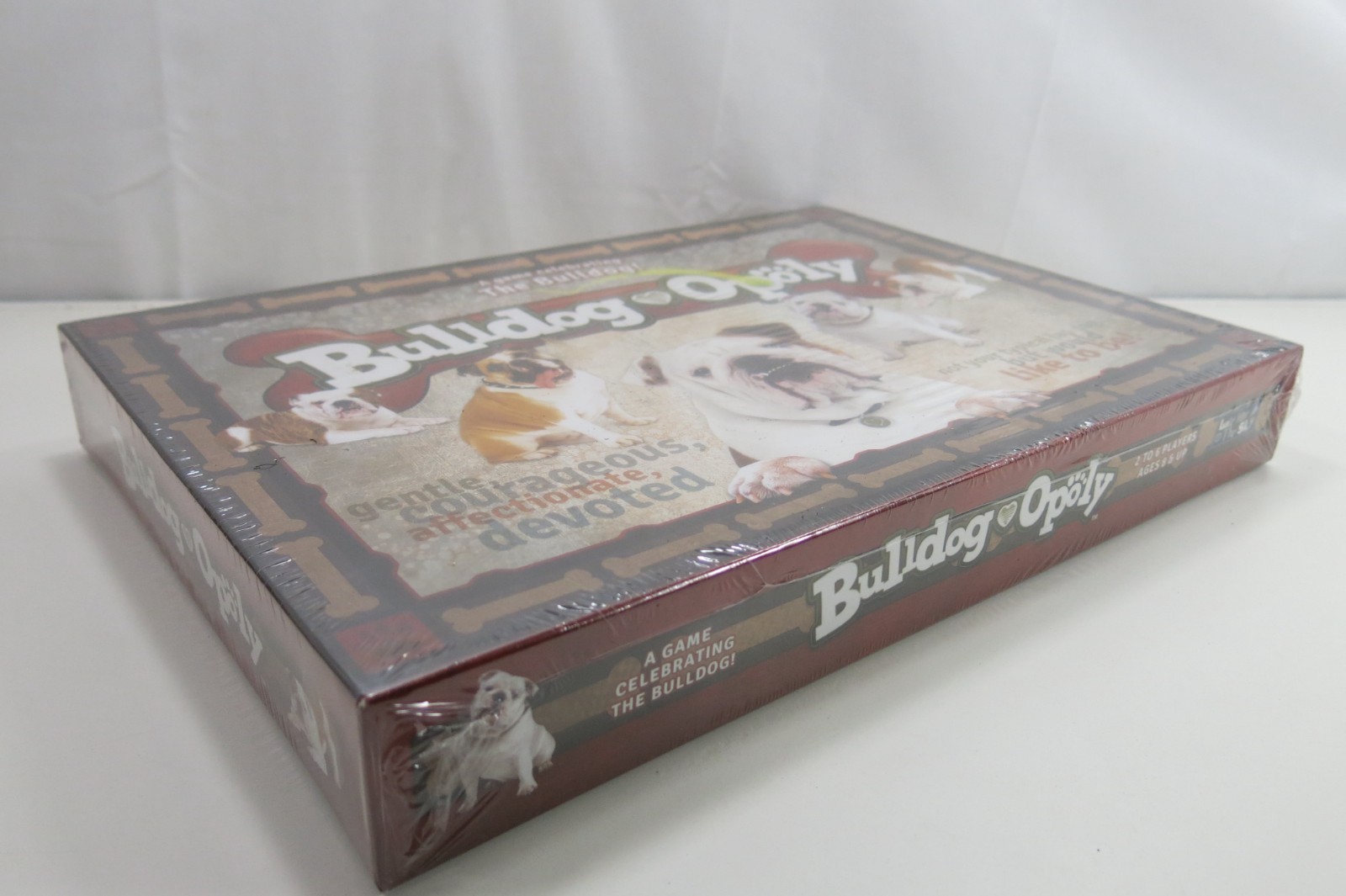 Bulldog-Opoly Classic Board Game Dogs Late for the Sky NIB Sealed