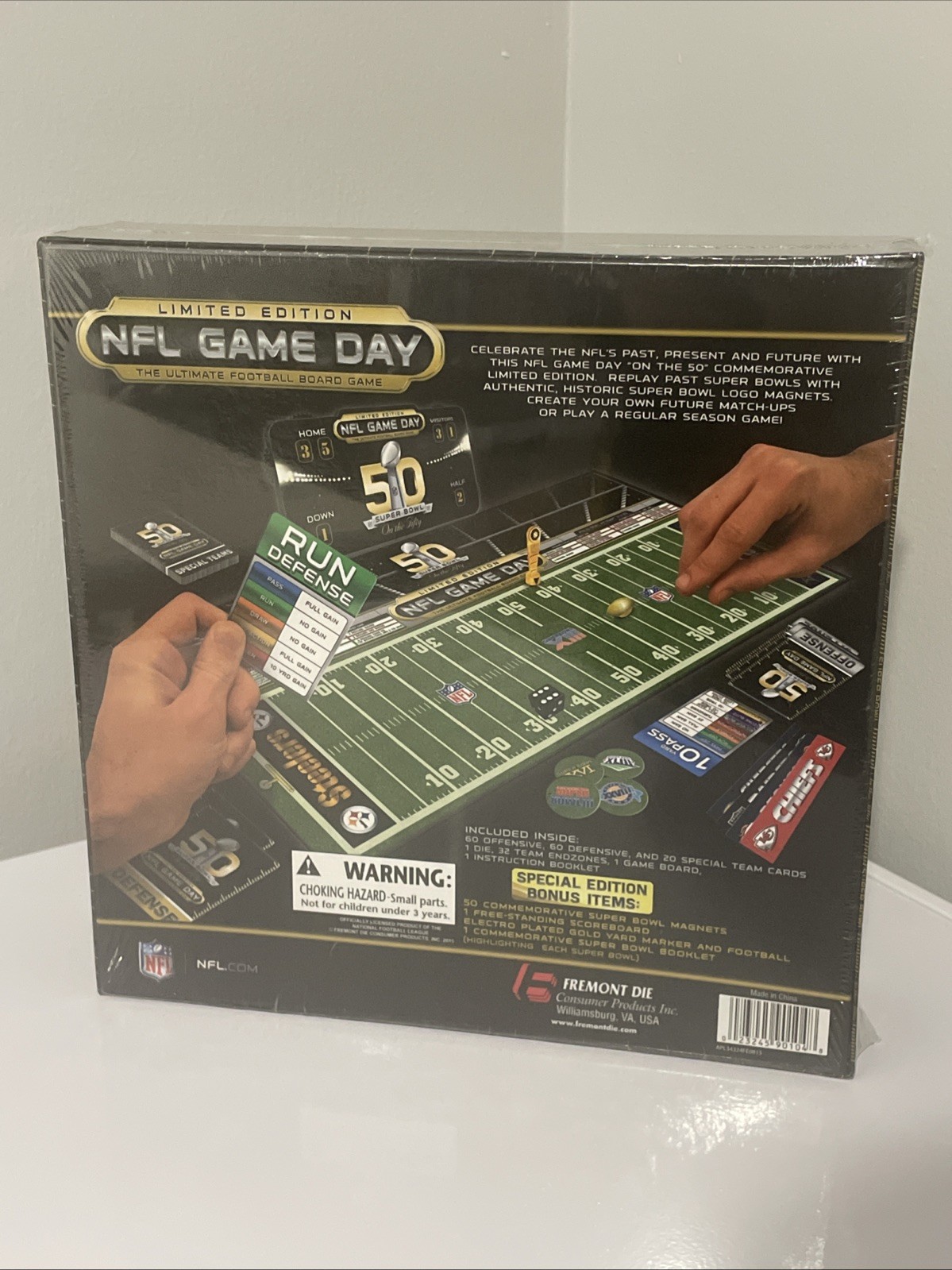 NEW SEALED 2015 NFL Game Day Limited Edition Super Bowl Board Game On the 50