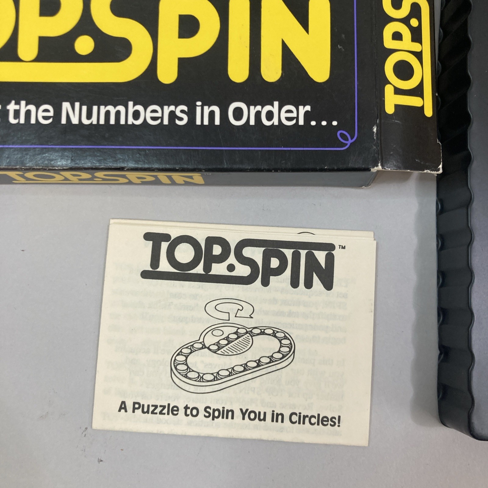 Top Spin – Just Put the Numbers in Order 1989 Binary Arts