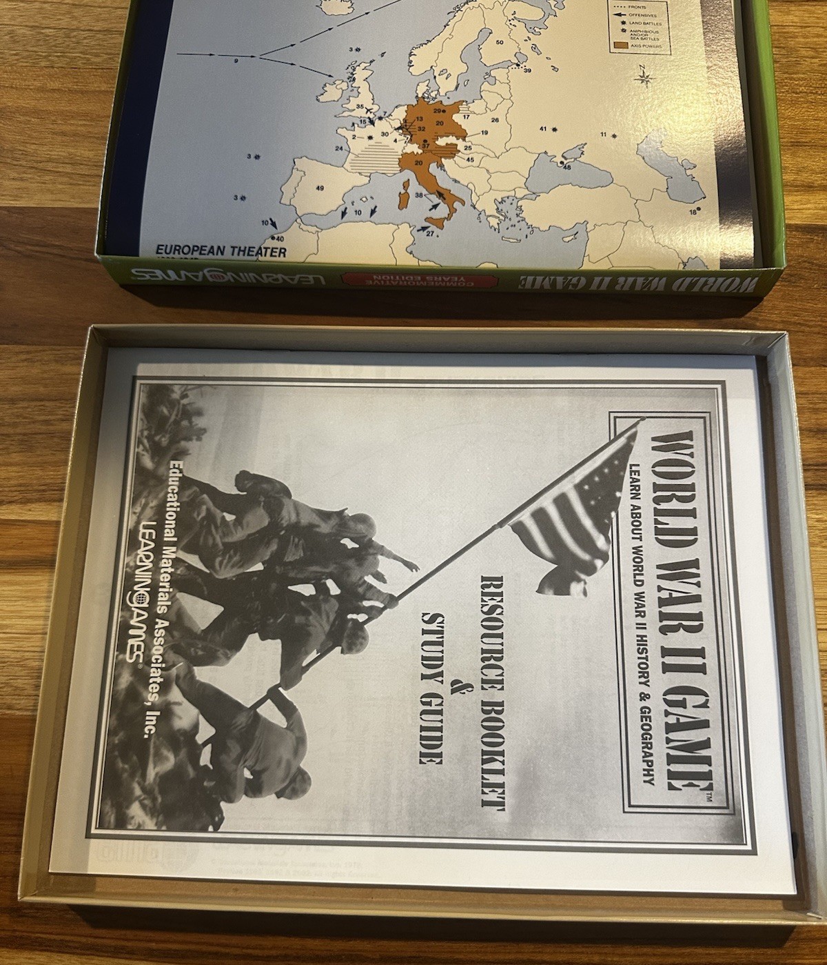 World War II Board Game Learning Games Commemorative Years Edition EMA Age 8+