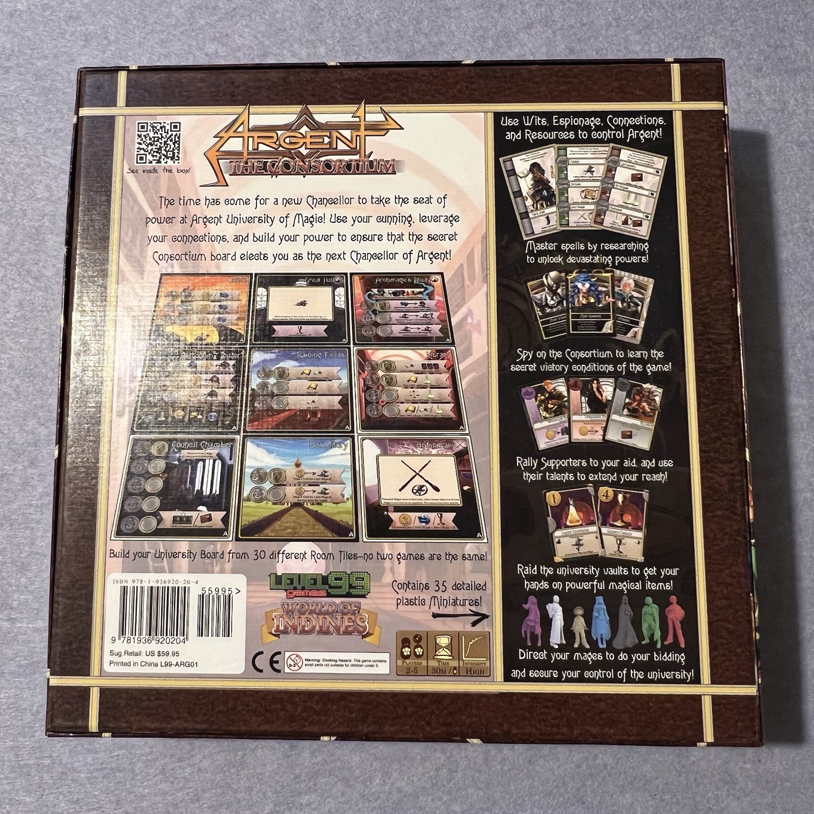 World of Indines Level 99 Games Argent The Consortium 2015 Complete