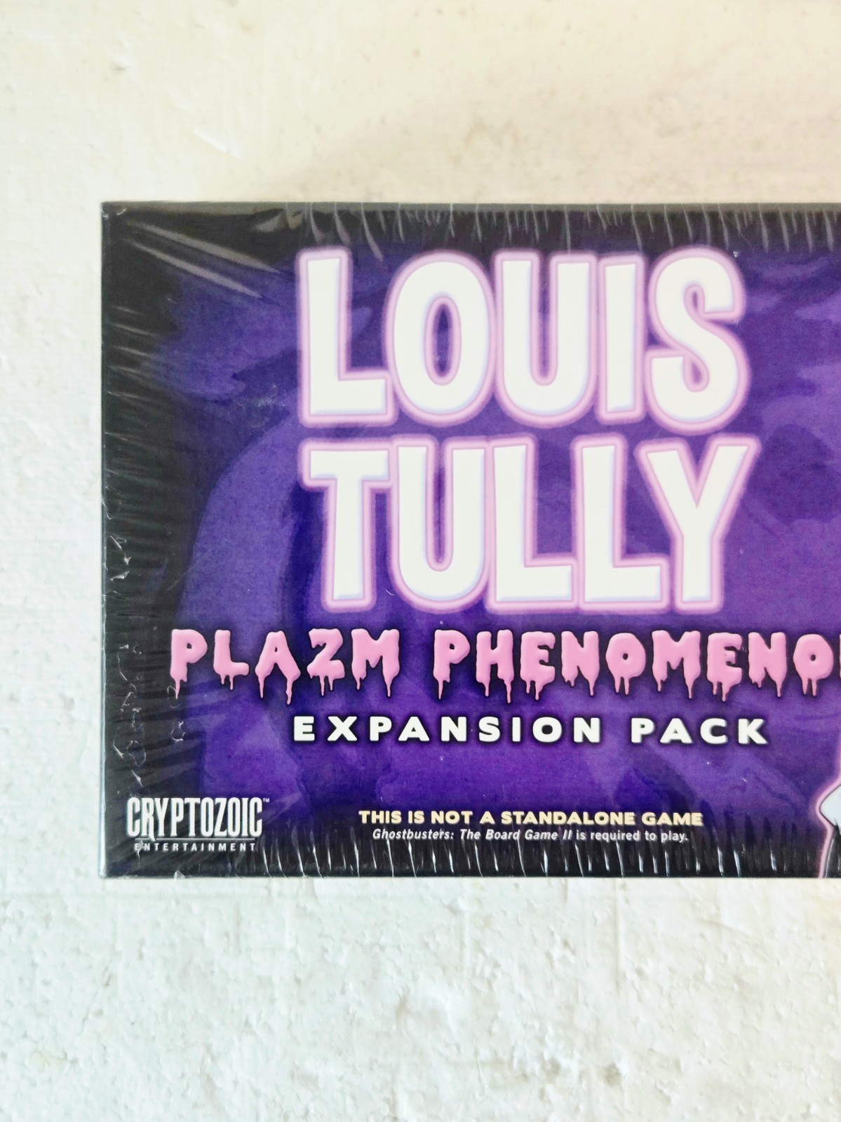 GHOSTBUSTERS BOARD GAME EXPANSION PACK LOUIS TULLY PLAZM PHENOMENON SEALED 2017