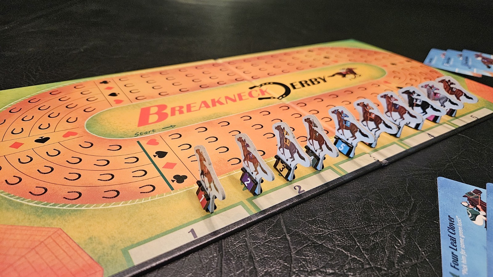 Breakneck Derby Pizza Box Edition – Poker Meets Horse Racing Board Game