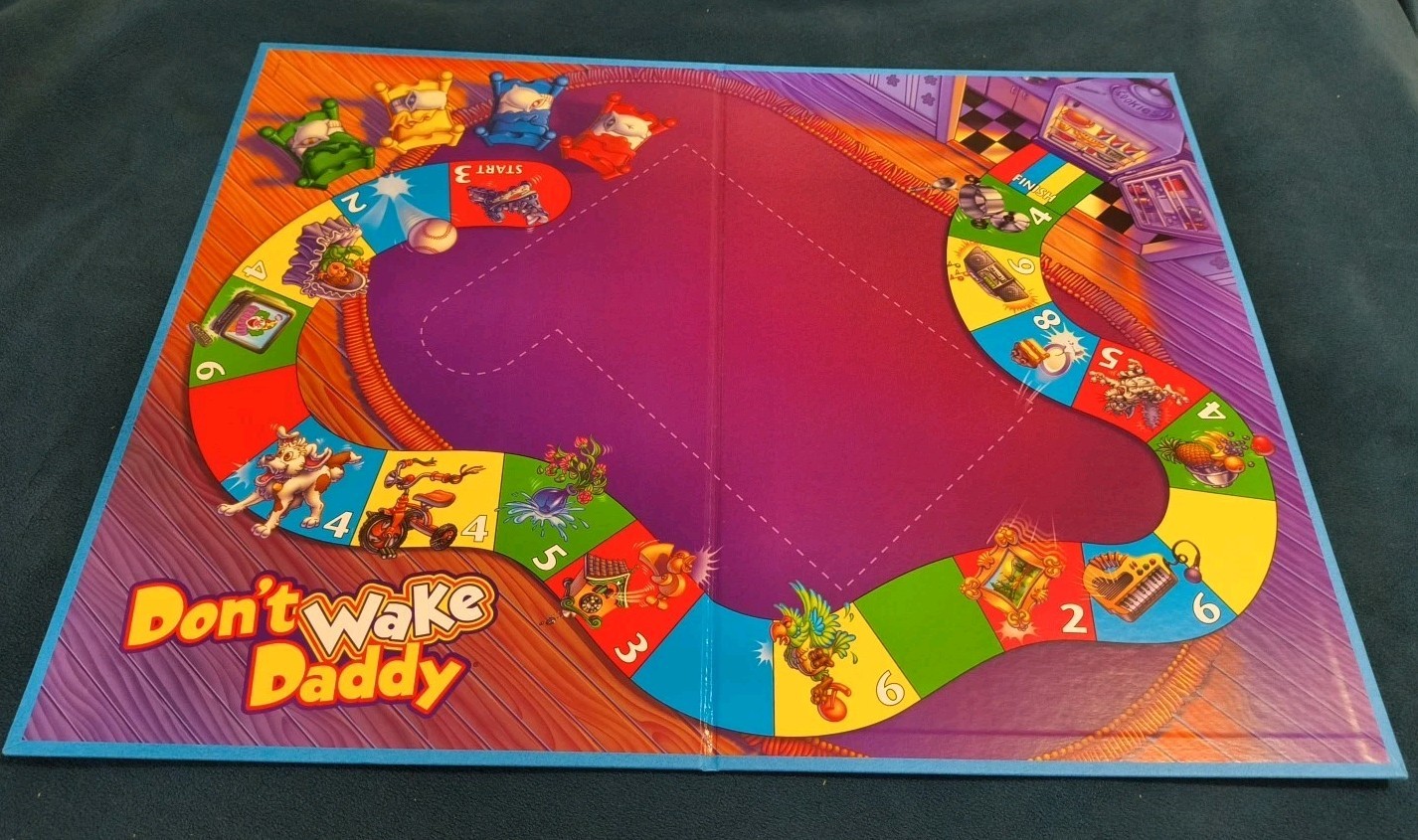 2011 Don’t Wake Daddy Alarm Clock Game 100% Complete Tested Working