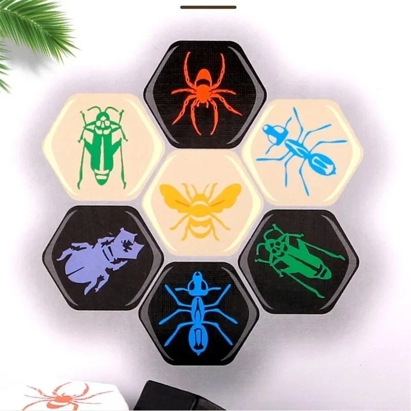 Hive Board Game 2 Player Family Fun Strategy Travel Party Entertainment Game