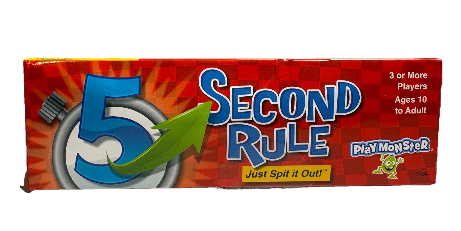 5 Second Rule Play Monster 3 or More Players Ages 10 to Adult Family Friendly