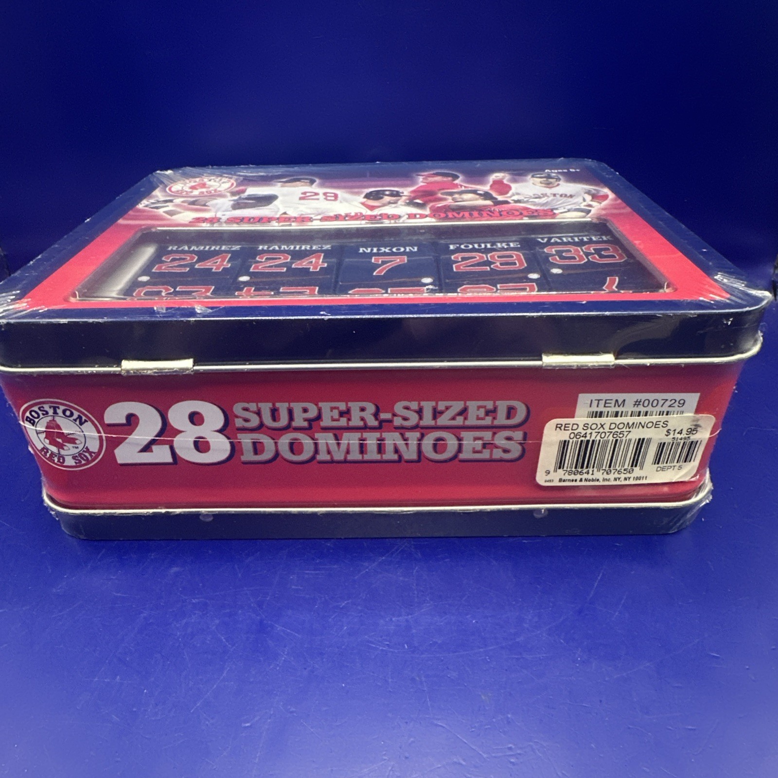 New! 2006 Boston Red Sox “Super-Sized” 28 Dominoes Sababa Toys Collector Toys