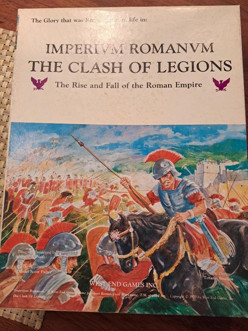 Imperium Romanum – The Clash of Legions West End Games 1979 Brand new Unpunched