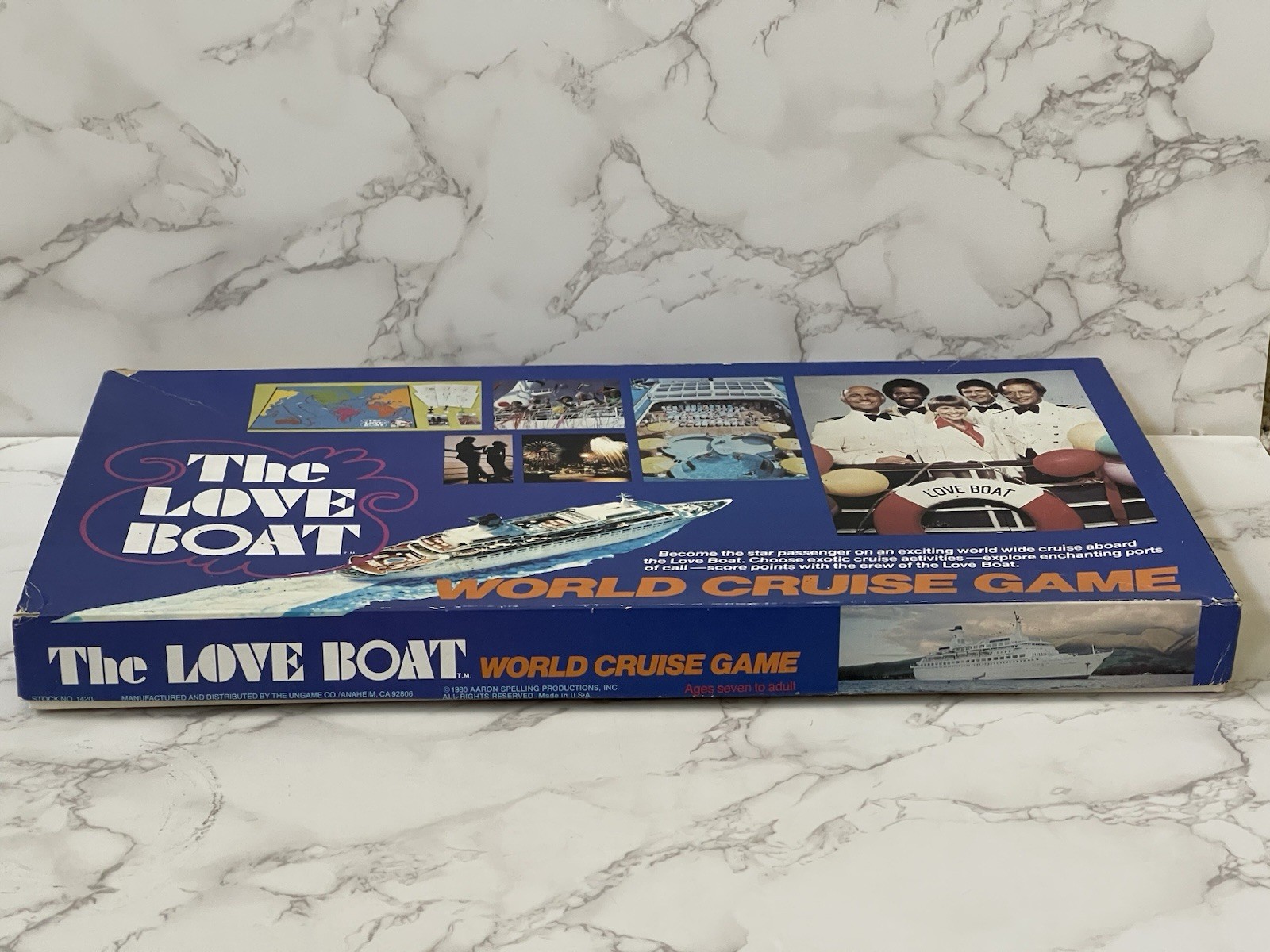 VTG 1980 The Love Boat World Cruise Board Game Complete