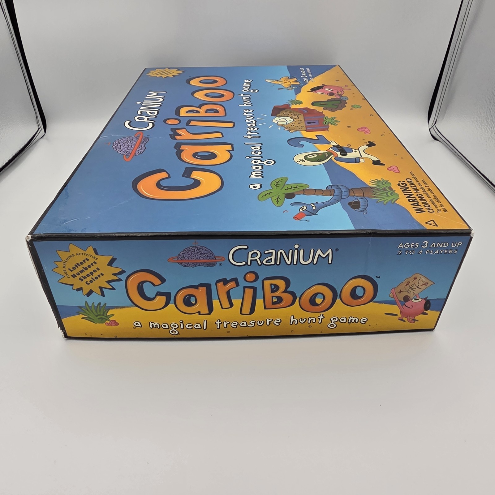 Incomplete Cranium Cariboo Magical Treasure Hunt Board Game 2002 Beginner