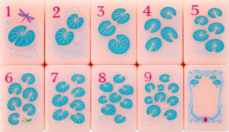 PARIS PINK Acrylic American Mahjong Tiles Set 160 Pcs US Seller Fast Ship NEW