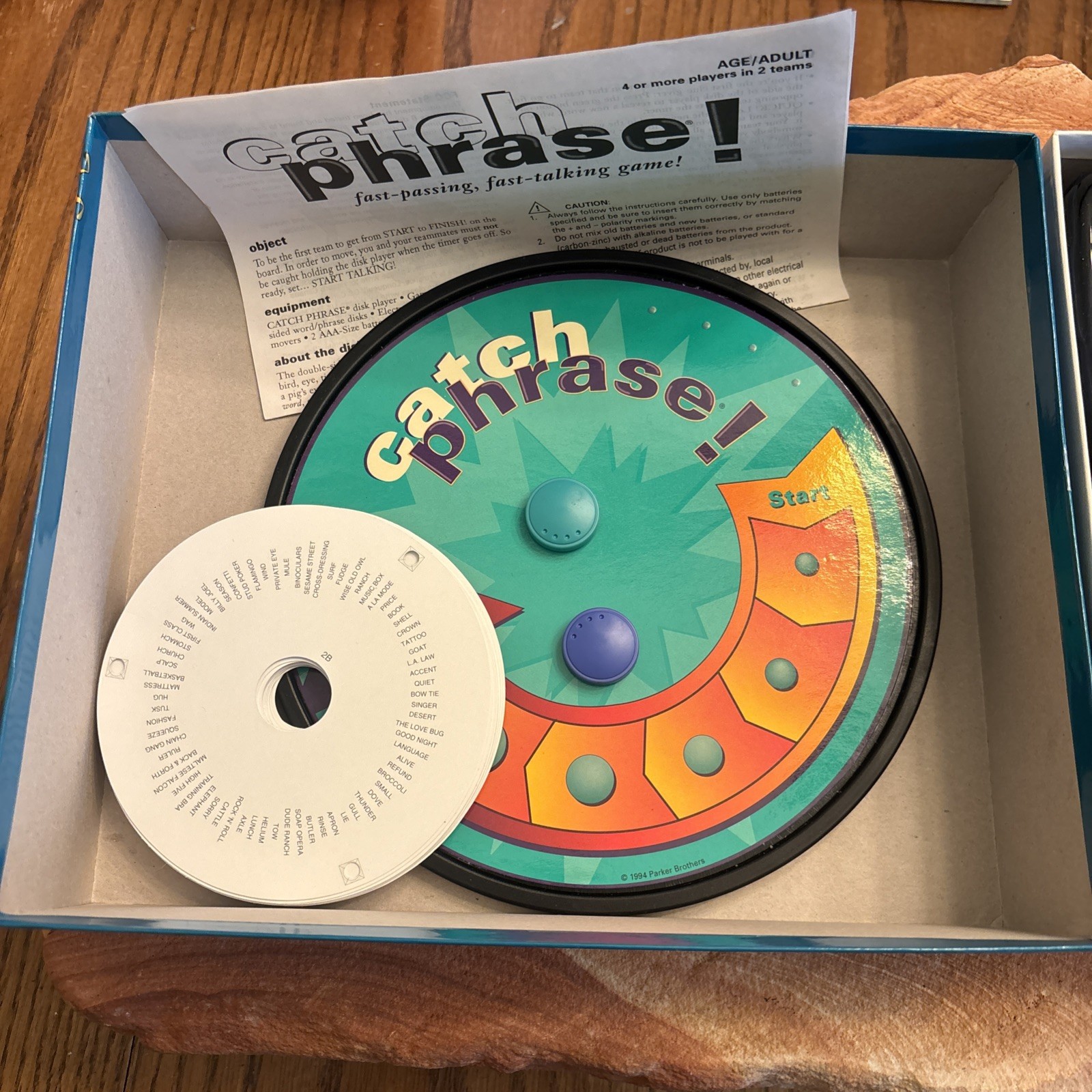 Vintage Catch Phrase Party Game 1994 Original 100% Complete Great Condition