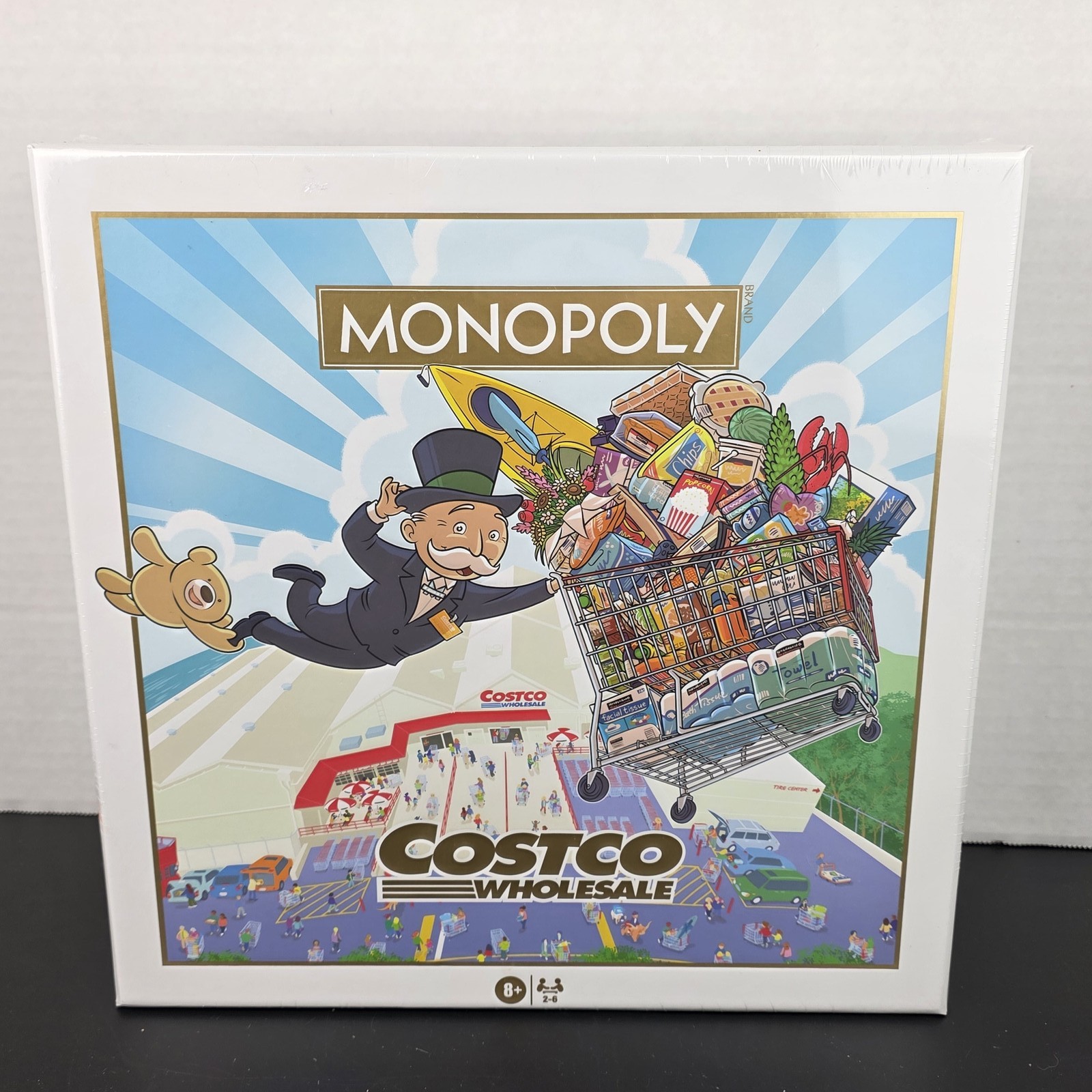 Monopoly Costco Wholesale Edition Board Game NEW SEALED WS Game Company Hasbro