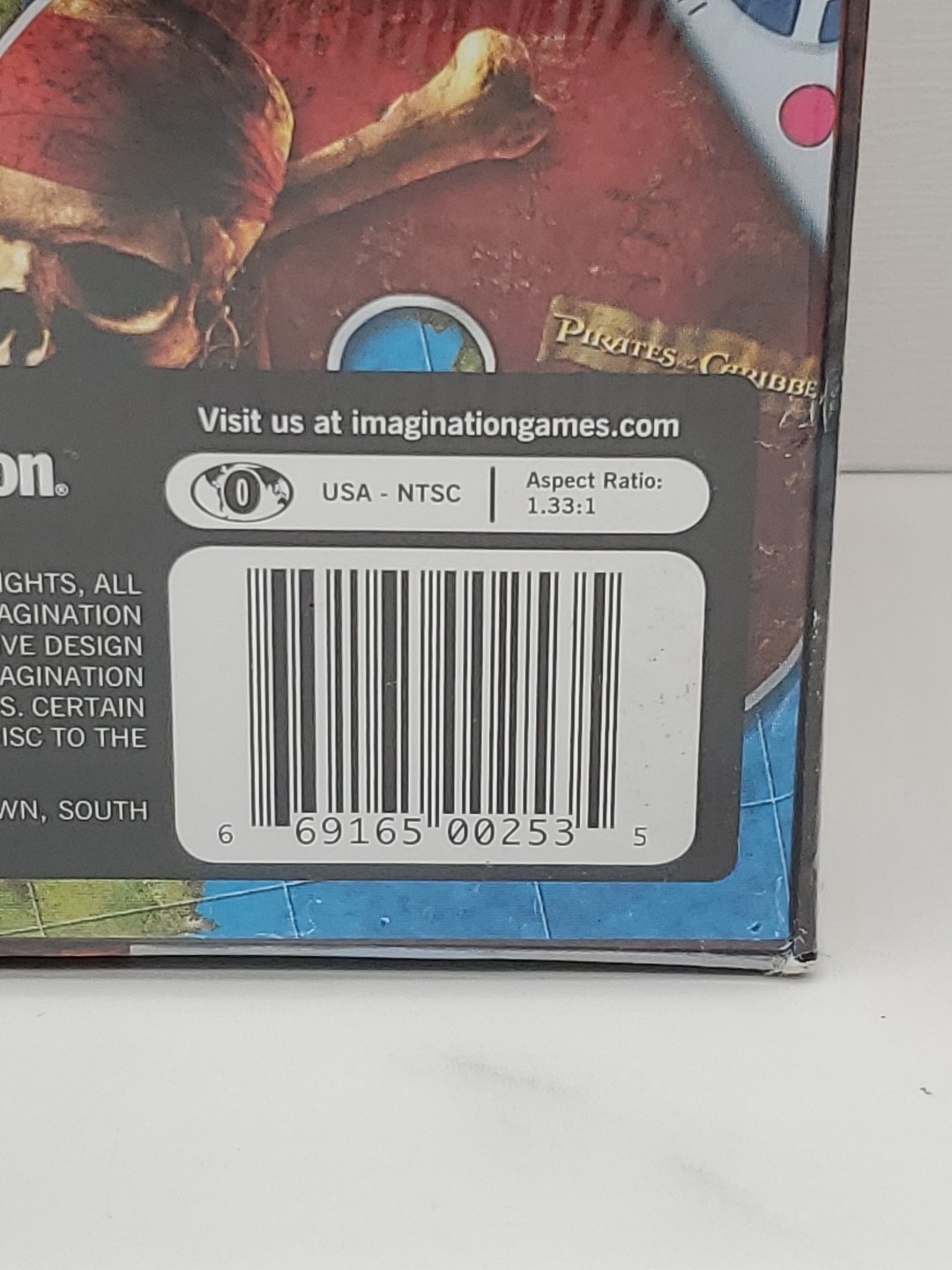 NEW Disney Pirates of the Caribbean DVD Treasure Hunt Game Sealed Award Winner