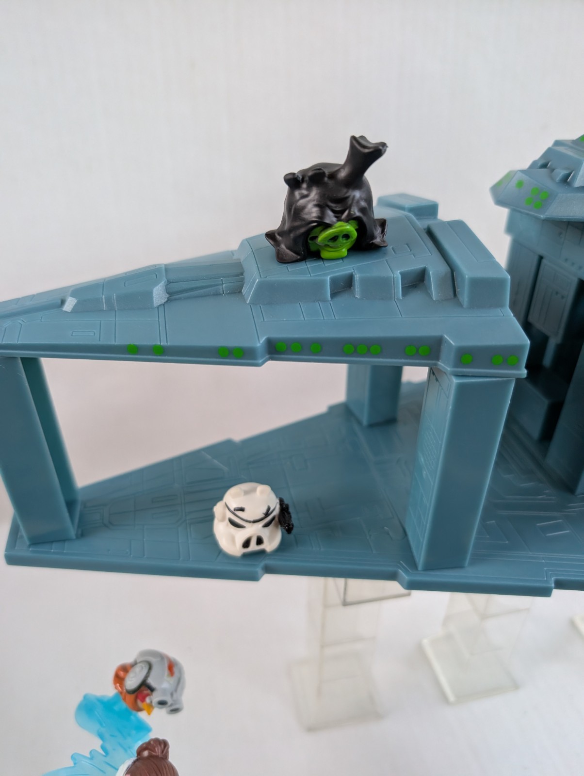 Angry Birds Star Wars Telepods Star Destroyer Game COMPLETE Hasbro 2013 Rovio